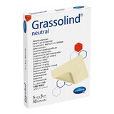 Grassolind Neutral, ointment dressing, sterile, 5 cm x 5 cm, 10 pieces