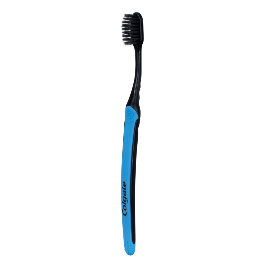 Colgate Slim Soft, toothbrush with activated carbon, soft, 1 pc