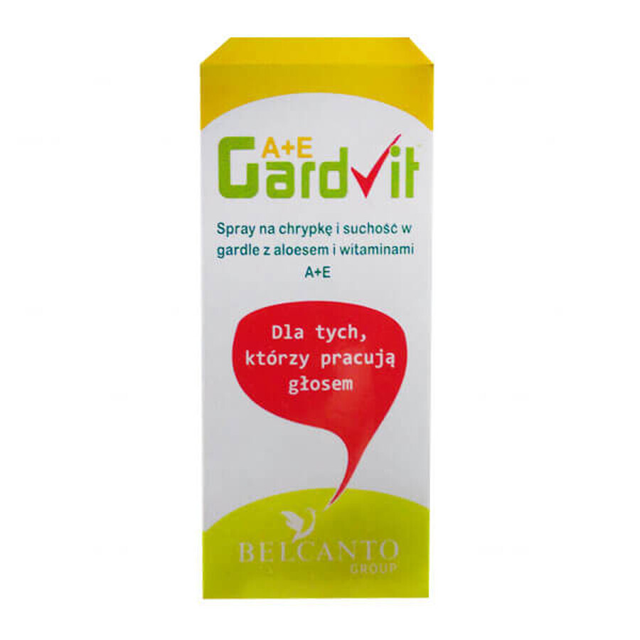 GardVit A+E, spray voor heesheid en droge keel, 30 ml