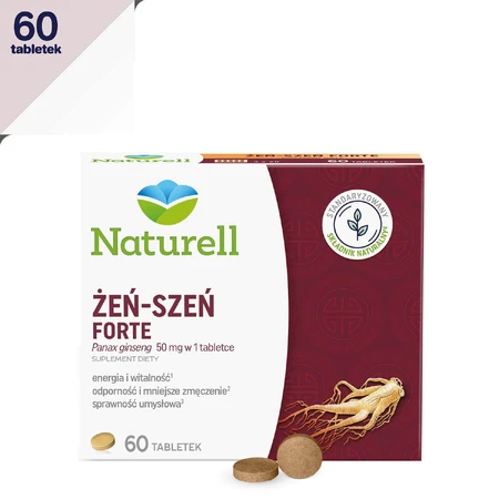 Naturell, Ginseng Forte, 60 tablets