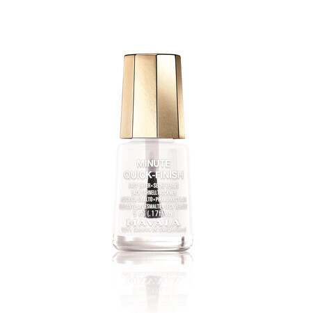 Lac de unghii Minute Quick - Finish, 5 ml, Mavala