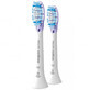 Philips, vervangende opzetborstels voor Sonicare G3 Premium Gum Care sonische tandenborstel, HX9052/17, 2 stuks