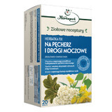 Herbapol Na Pęcherz i Drogi Urczowe (Voor blaas en urinewegen), kruiden-vruchtenvaste thee, 2 g x 20 builtjes