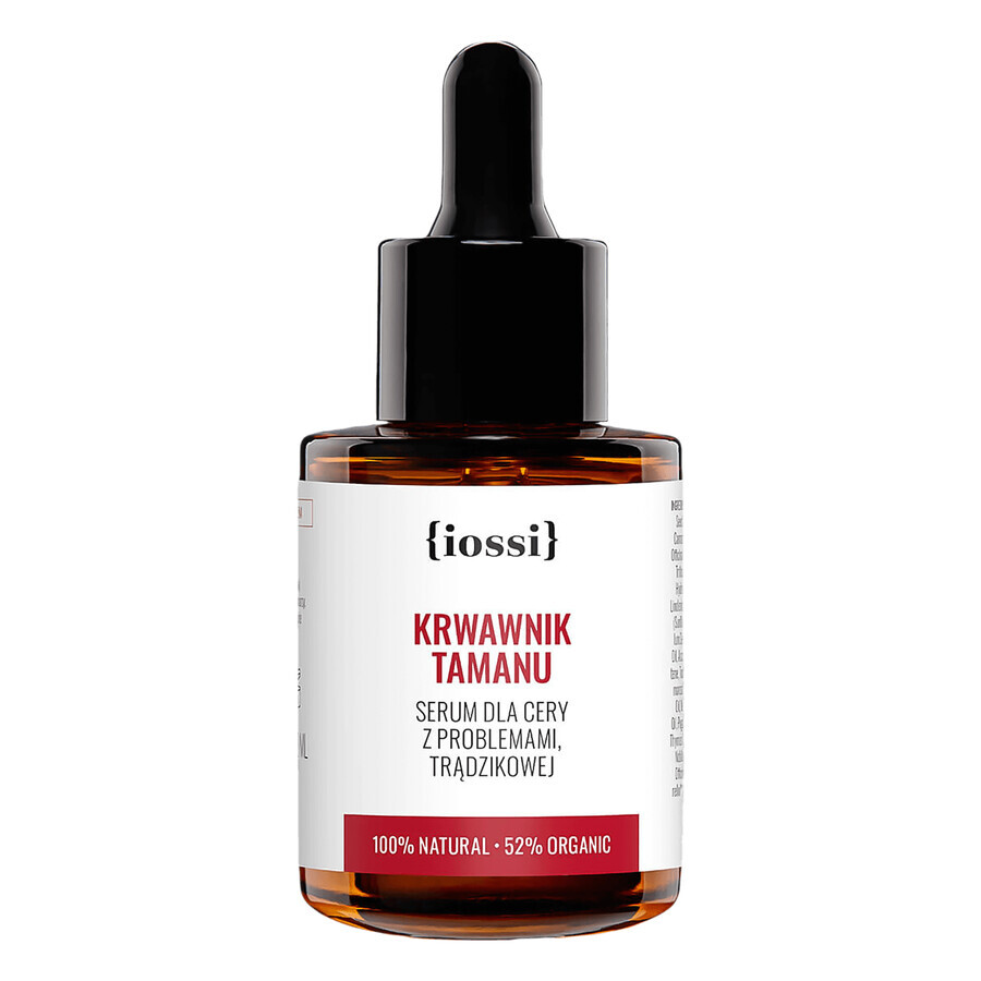 Iossi Schafgarbe + Tamanu, Serum für problematische und zu Akne neigende Haut, 30 ml