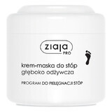 Ziaja Pro, diep voedend voetcrème-masker, 200 ml