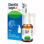 Dentosept A, collutorio, con applicatore, 25 g