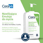 CeraVe, hydraterende reinigingsemulsie, normale en droge huid, 473 ml