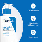 CeraVe, hydraterende emulsie met ceramiden, droge en zeer droge huid, 473 ml