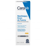 CeraVe, hydraterende gezichtscrème met ceramiden, normale en droge huid, SPF 25, 52 ml