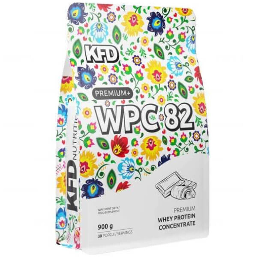 KFD Premium WPC 82, witte chocoladesmaak, 900 g