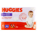 HUGGIES luiers, Jumbo, maat 4, 9-14 kg, 36 stuks