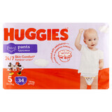 HUGGIES luiers, Jumbo, maat 5, 12-17 kg, 34 stuks