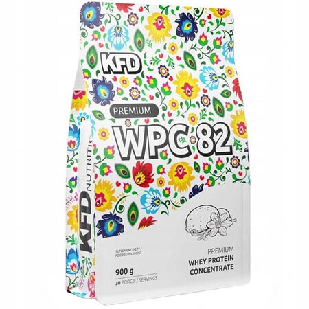 KFD Premium WPC 82, vanilla ice cream flavor, 900 g