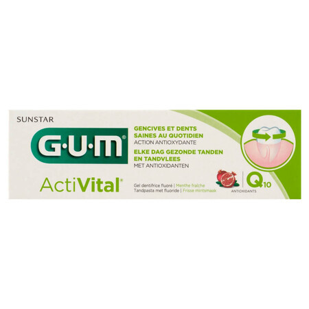 Sunstar Gum ActiVital, toothpaste, 75 ml