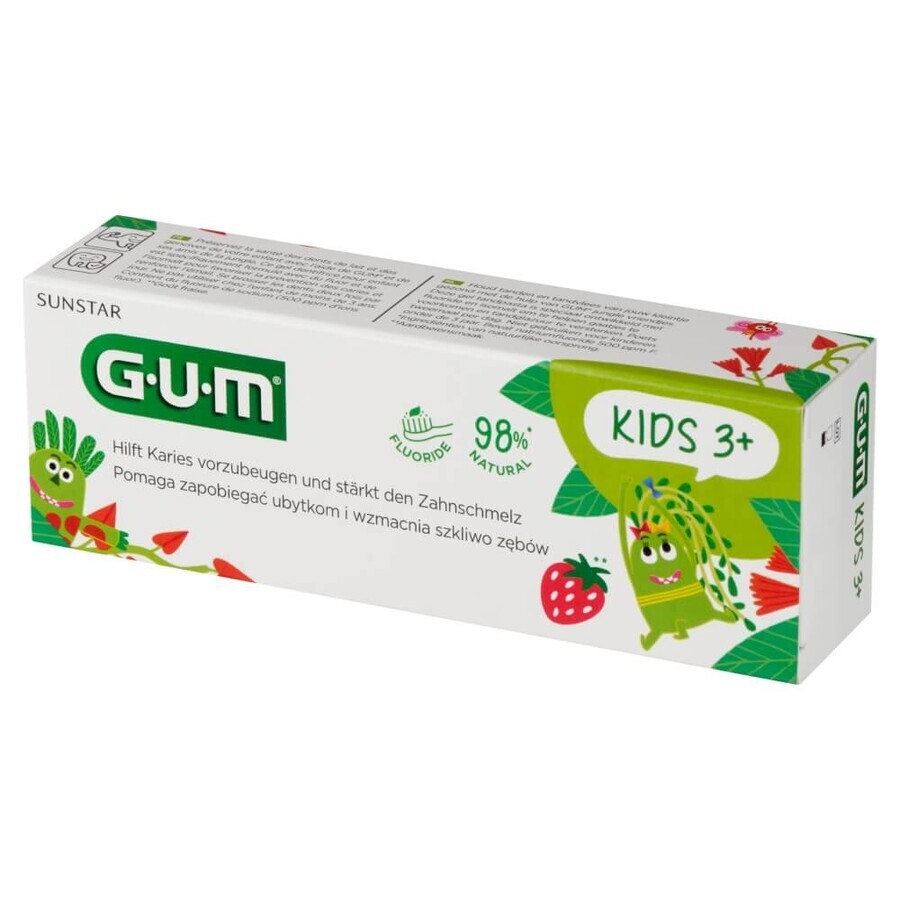 Sunstar Gum Kids, tandpasta, 2-6 jaar, 50 ml