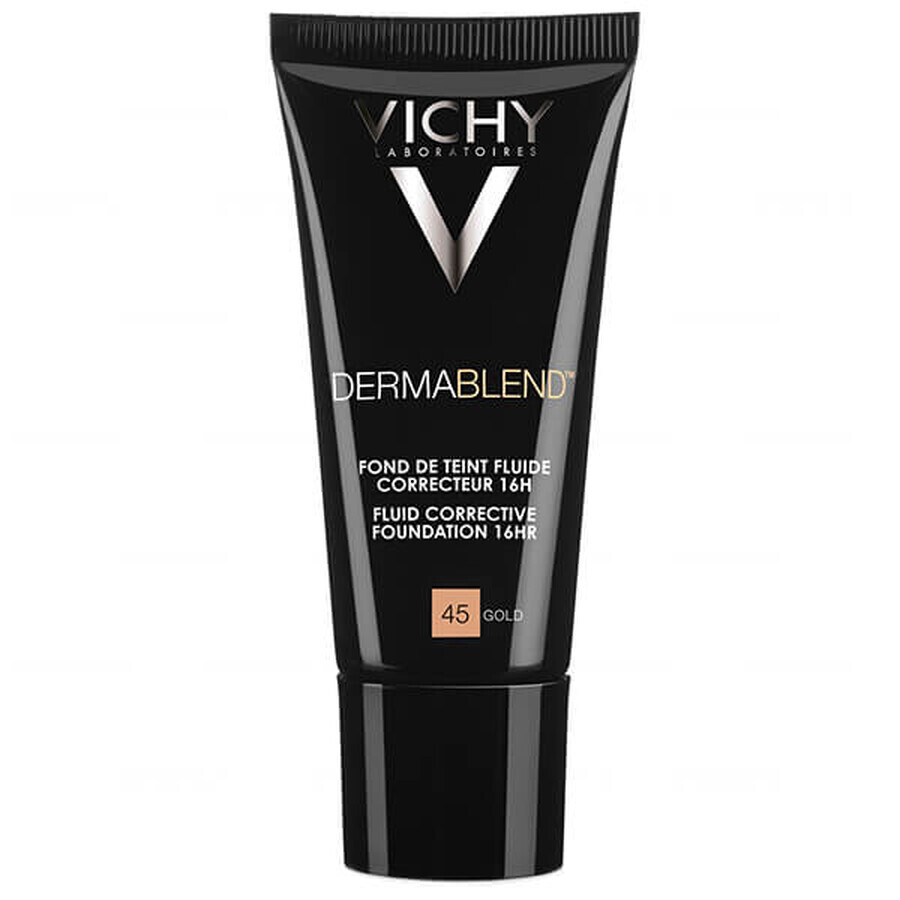 Vichy Dermablend, correctievloeistof, 45 Gold, 30 ml