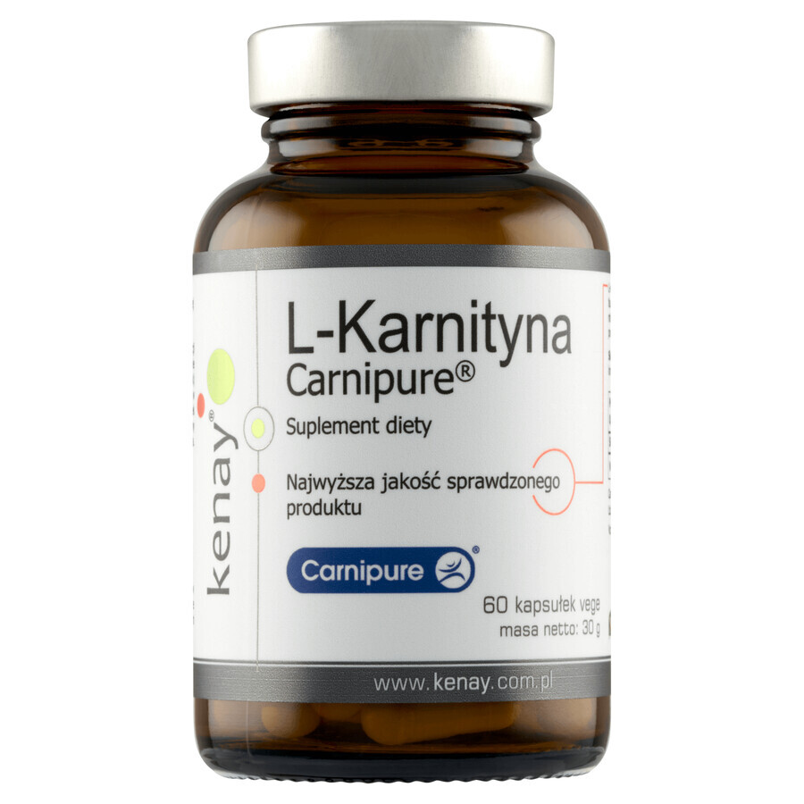 Kenay L- Carnipure Carnitina, 60 cápsulas