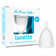 Lunette, menstruatiecup, model 2, wit, 1 stuk