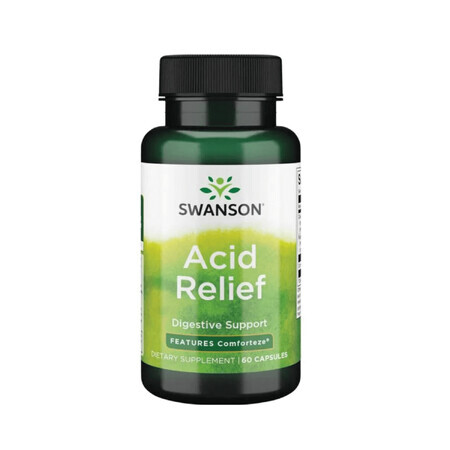 Swanson Acid Relief, 60 gélules