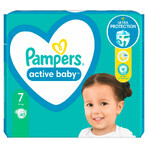 Pampers Active Baby, Windeln, Größe 7, 15+ kg, 40 Stück