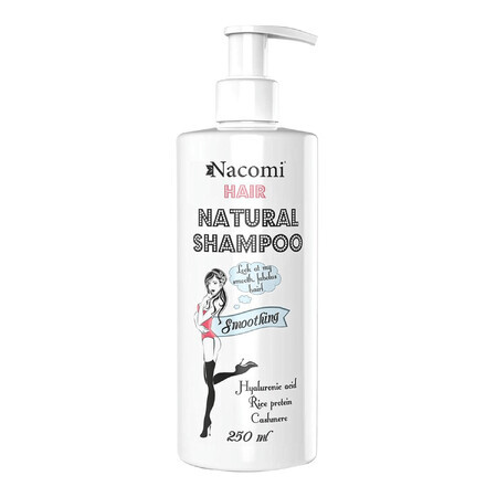 Nacomi, champú suavizante e hidratante, 250 ml