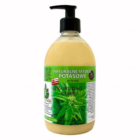 Back to Nature, jabón líquido, potasio con aceite de cáñamo, 500 ml