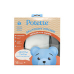 Potette Plus, baby potje en toiletbril 2in1, grijs en wit, 1 stuk