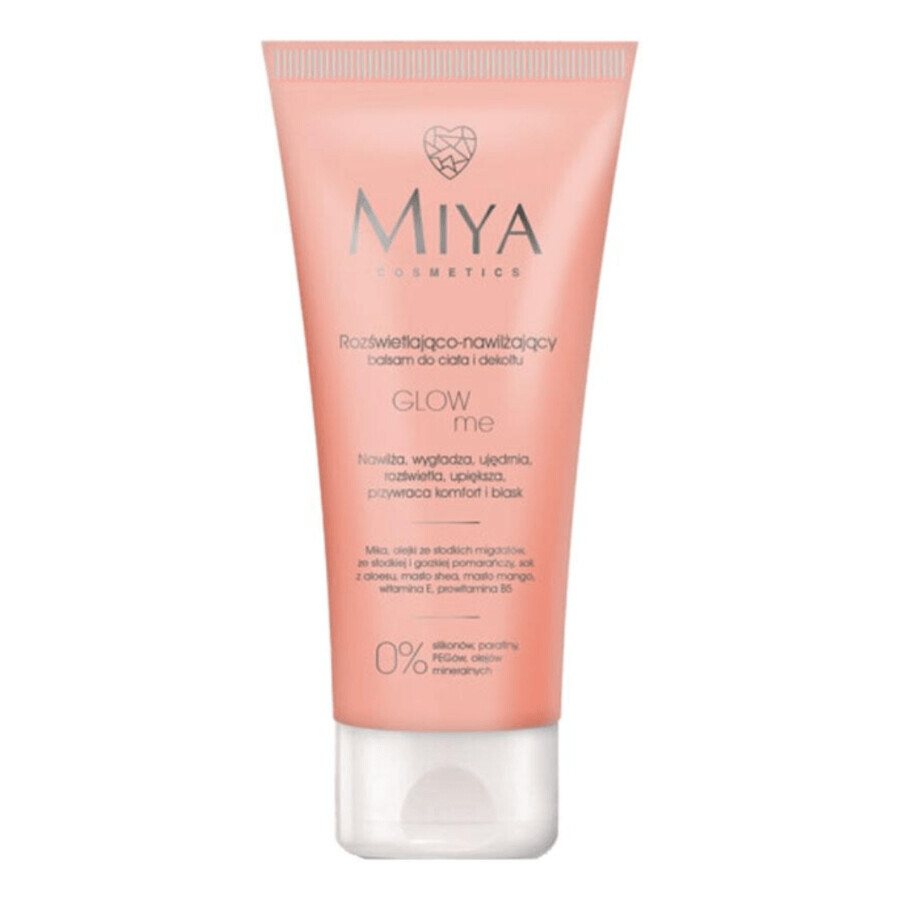 Miya Glow Me, lozione illuminante e idratante per corpo e décolleté, 200 ml