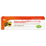 Aesculan (62,5 mg + 5mg)/g, rectale zalf, 30 g