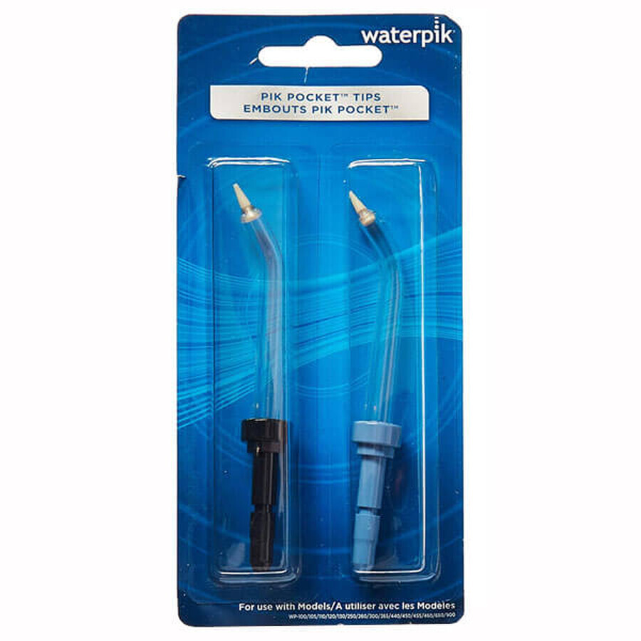 WATERPIK, irrigatietips, PP-100E pic pocket, 2 stuks