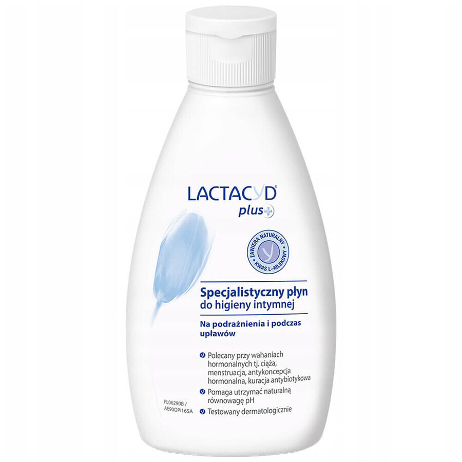 Lactacyd Plus+, liquide spécialisé pour l'hygiène intime, 200 ml