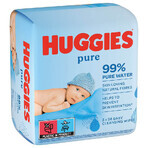 Huggies Pure, vochtige babydoekjes, 3 x 56 stuks