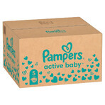 Pampers Active Baby, scutece, mărimea 5, 11-16 kg, 150 buc