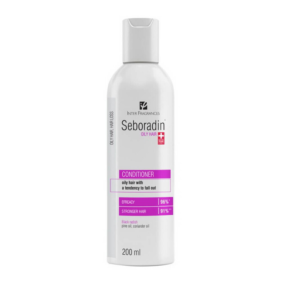 Conditioner voor vet haar Seboradin, 200 ml, Lara