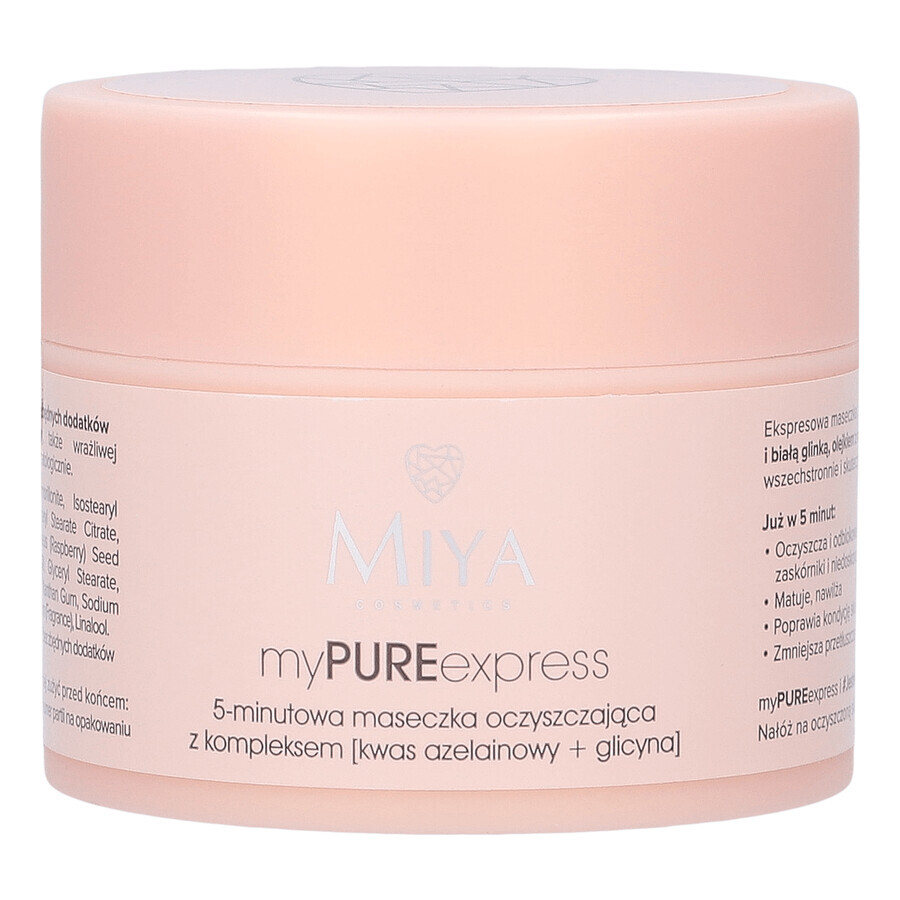 Miya myPUREexpress, 5-minuten reinigingsmasker, 50 g