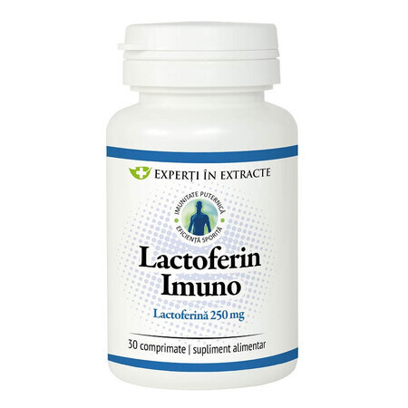Lactoferine Imuno Experti in Extracten, 30 tabletten, Dacia Plant