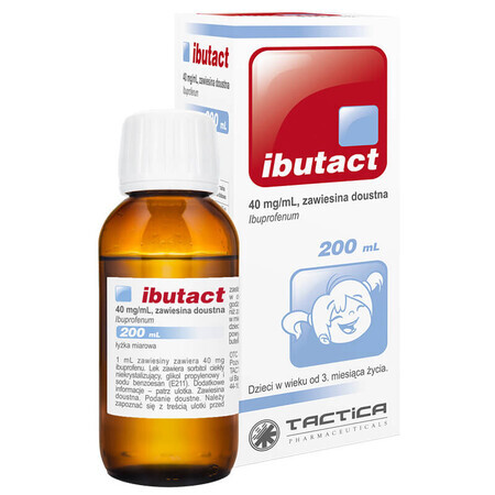 Ibutact 40 mg/ml, suspension orale, à partir de 3 mois, 200 ml