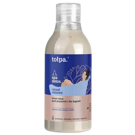 Tolpa Spa detox, Gute Energie, Duschcreme-Mousse für das morgendliche Aufwachen, 300 ml