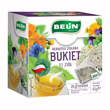 Belin Bouquet 11 kruiden, kruidenthee, 2 g x 20 builtjes