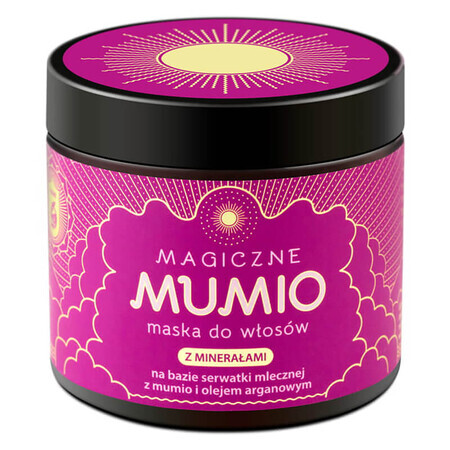 Nami Magical Mumio, haarmasker met mineralen, op basis van melkwei, met mumio en arganolie, 200 ml