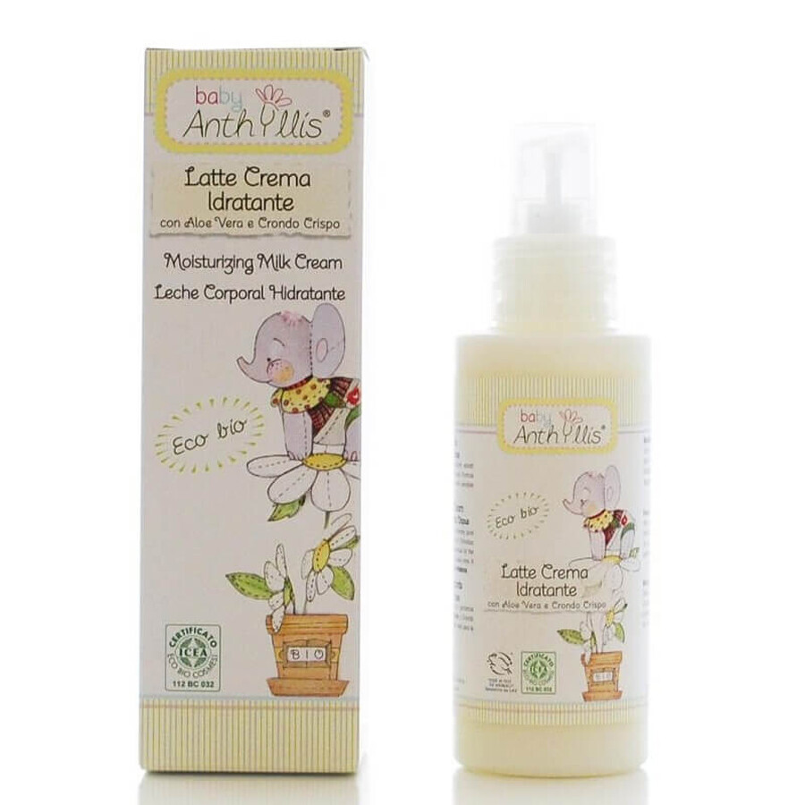 Latte corpo idratante per neonati ECO, 100 ml, Anthyllis