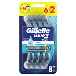 Gillette Blue 3 Cool, lame de ras de unică folosință, 8 bucăți