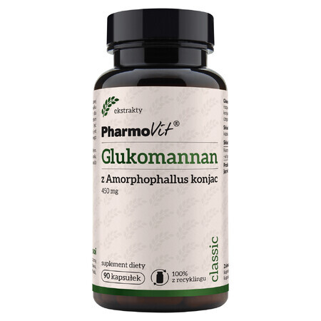 PharmoVit Glucomannan, 90 capsules