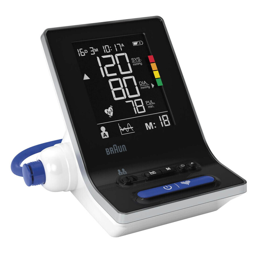 Braun ExactFit-3 BUA6150, automatic upper arm blood pressure monitor