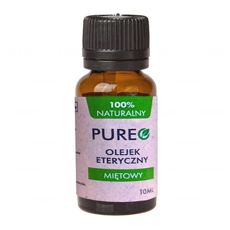 Pureo, essentiële pepermuntolie, 10 ml