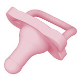 Dr Brown's Happy Paci silicone teat, pink, 0m +, 1 pc