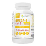 Wish, Omega-3 + vitamine E 1000 mg, 90 capsules