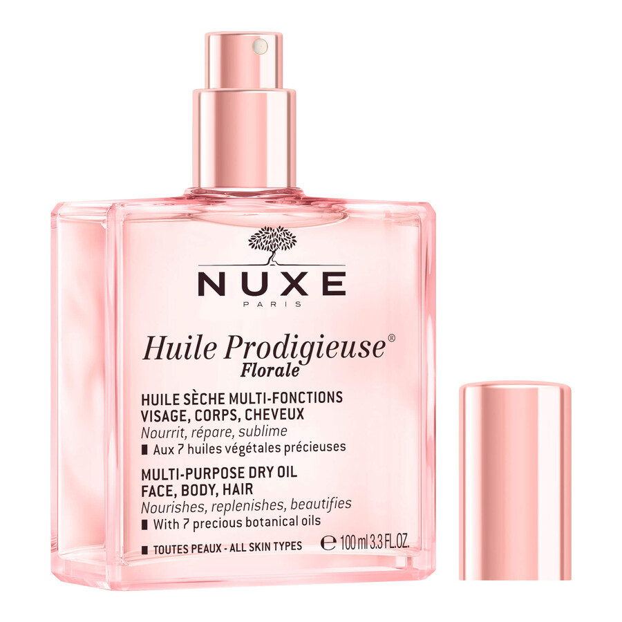 Nuxe Huile Prodigieuse Florale, droge olie voor lichaam, gezicht en haar, 100 ml