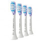 Philips, vervangende opzetborstels voor Sonicare G3 Premium Gum Care sonische tandenborstel, HX9054/17, wit, 4 stuks