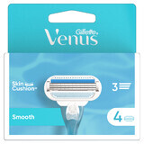 Gillette Venus Smooth, wisselpatronen, 4 stuks